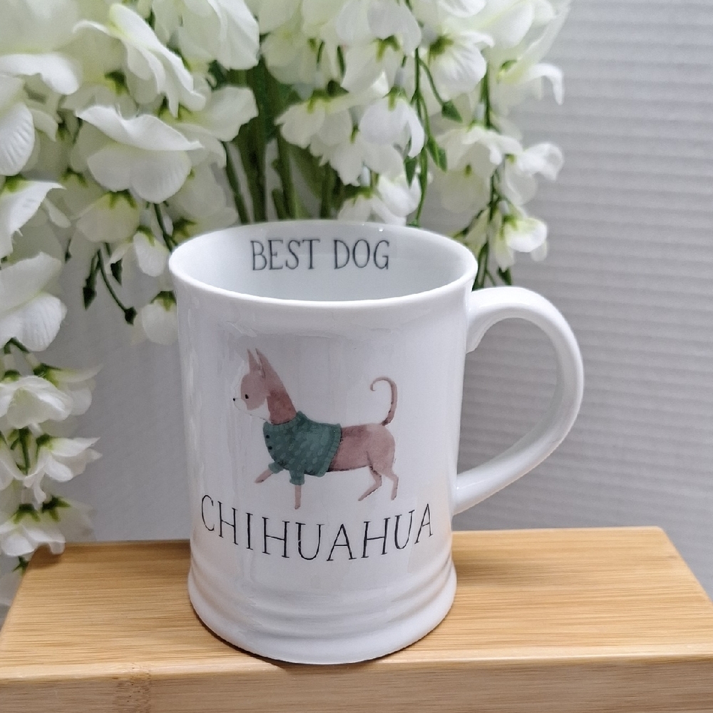 🛍2/$15🛍 #ABG Chihuahua Best Dog Mug - White